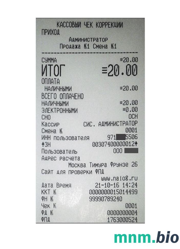 Cashier's Check szablon pokwitowania płatności PSD